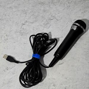 Guitar Hero USB Black Microphone XBOX Wii PS3 Logitech E-UR20